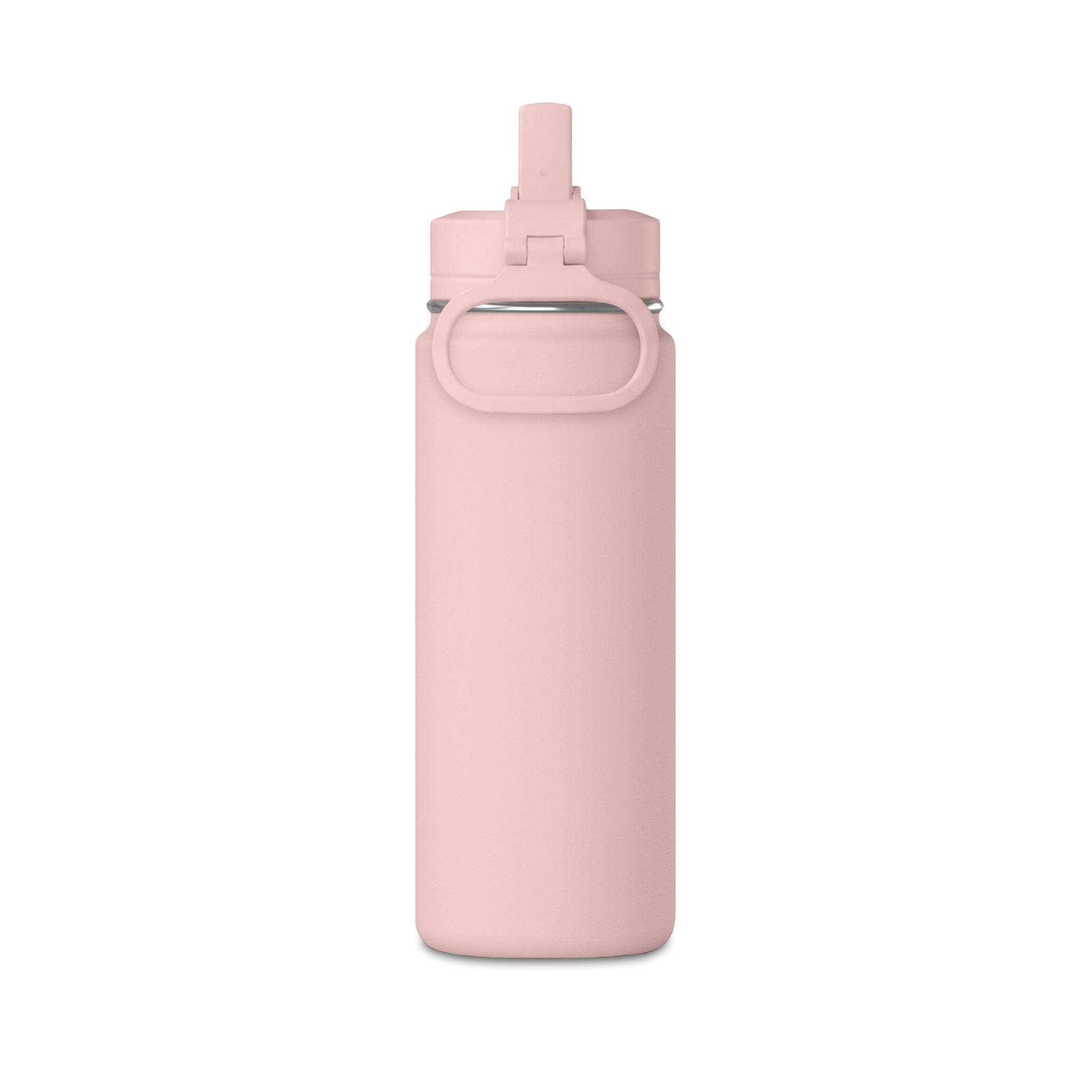 Pure Vessel 20oz Mini Water Bottle — Compact Insulated Bottle with Foldaway Straw (Kid-Friendly)
