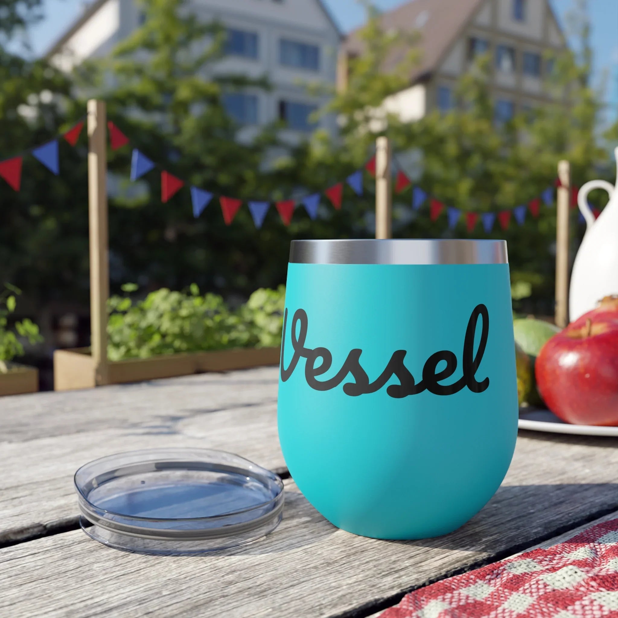 Pure Vessel Copper Vacuum Insulated Cup 12oz Stemless Tumbler | Copper Vacuum Cup