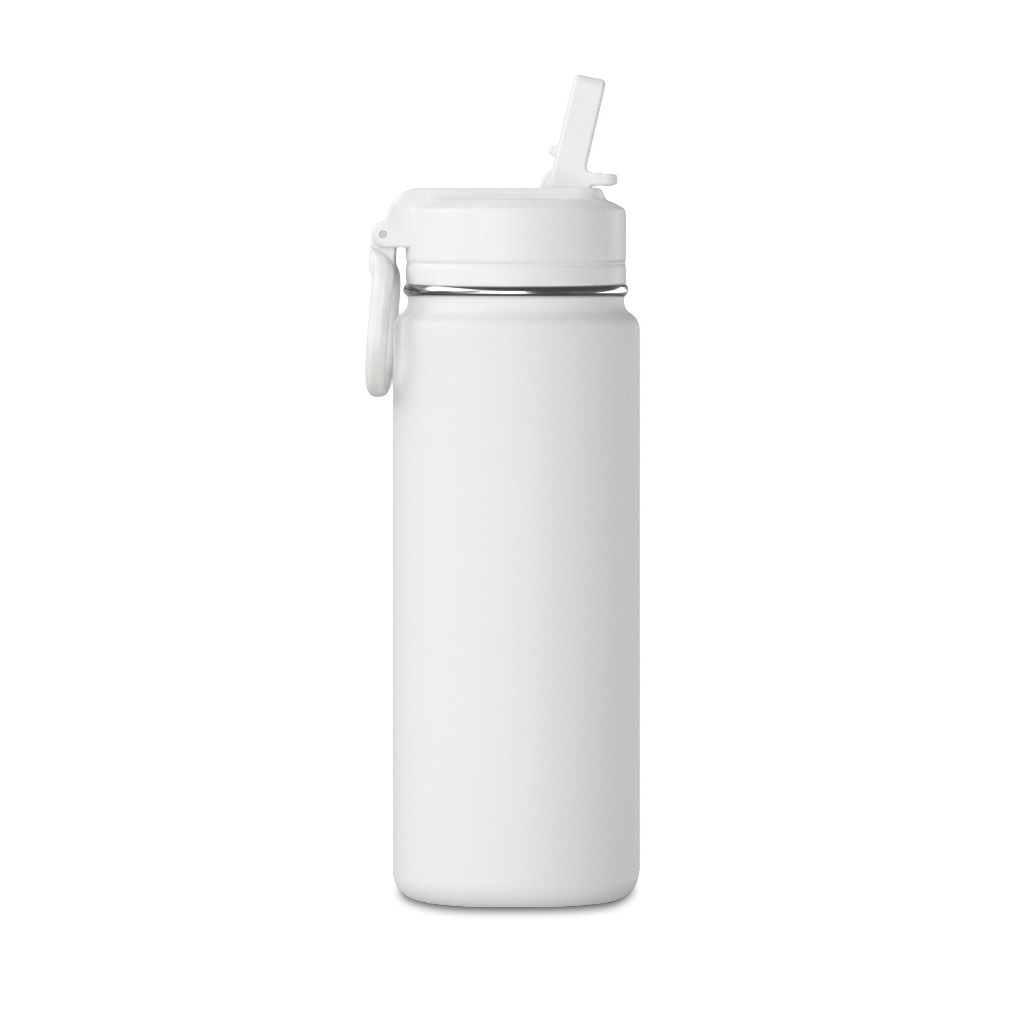 Pure Vessel 20oz Mini Water Bottle — Compact Insulated Bottle with Foldaway Straw (Kid-Friendly)