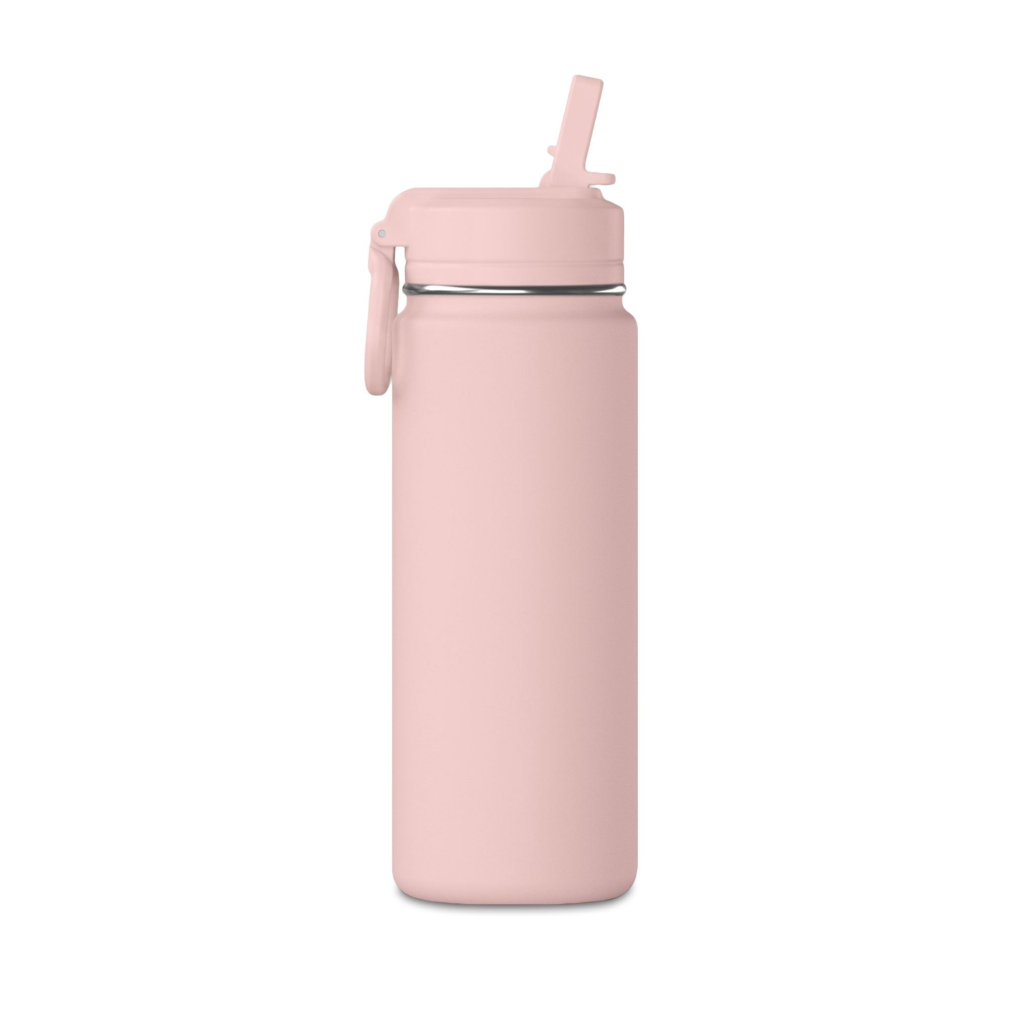 Pure Vessel 20oz Mini Water Bottle — Compact Insulated Bottle with Foldaway Straw (Kid-Friendly)