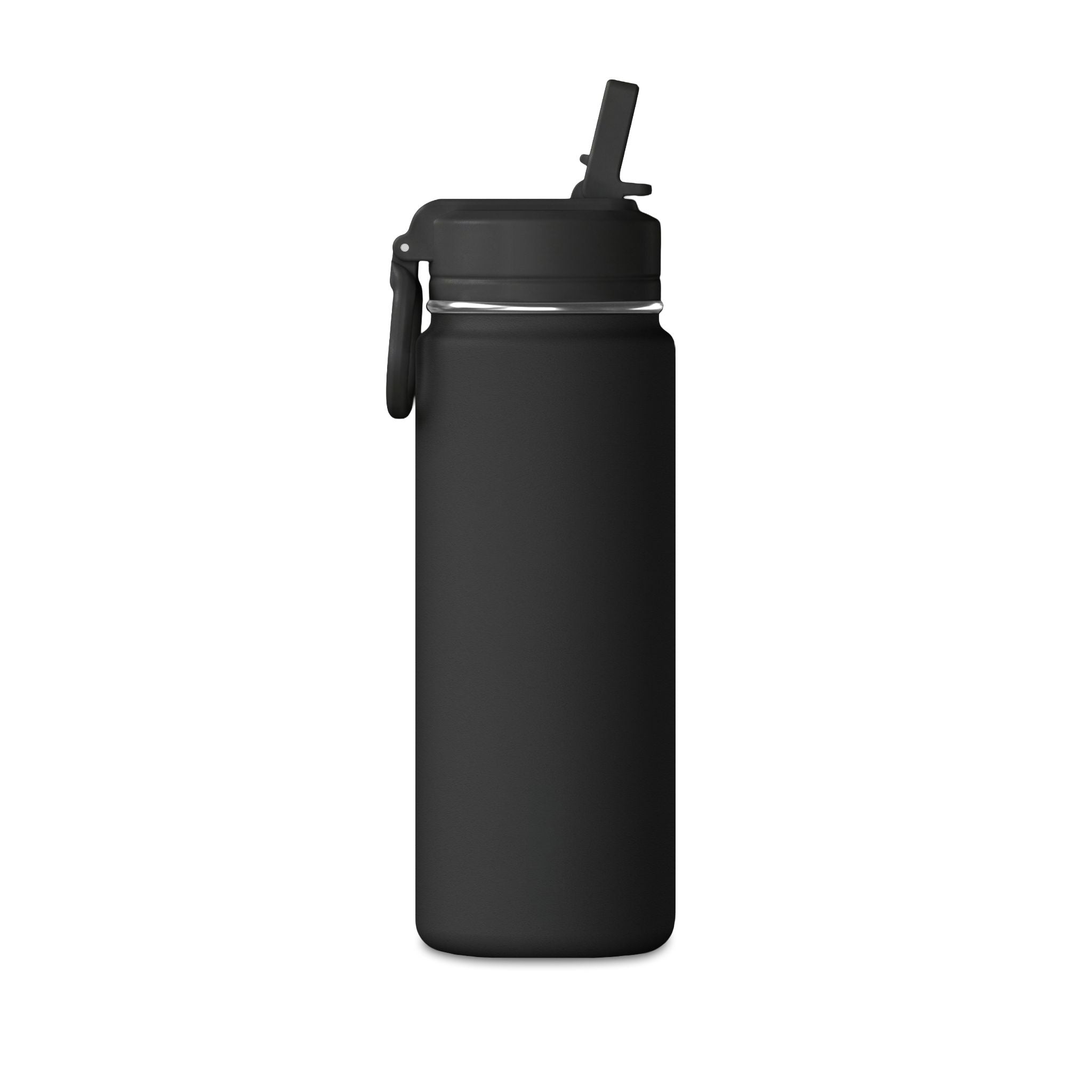 Pure Vessel 20oz Mini Water Bottle — Compact Insulated Bottle with Foldaway Straw (Kid-Friendly)
