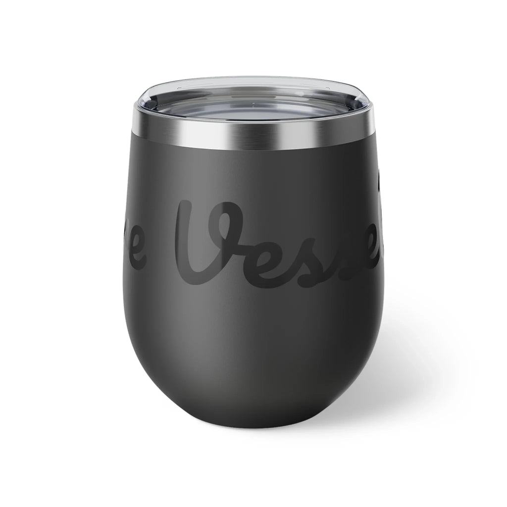 Pure Vessel Copper Vacuum Insulated Cup 12oz Stemless Tumbler | Copper Vacuum Cup