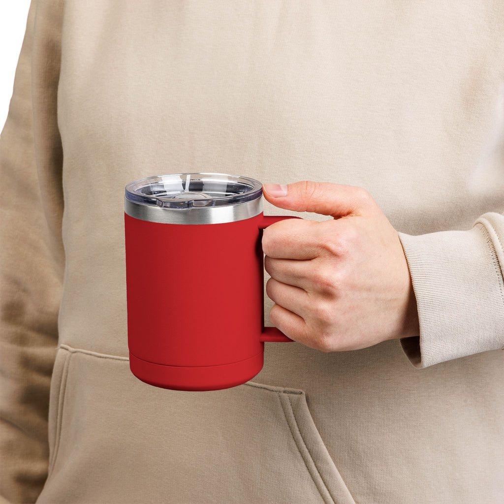 Pure Vessel 15oz Insulated Coffee Tumbler – Double Wall Travel Mug