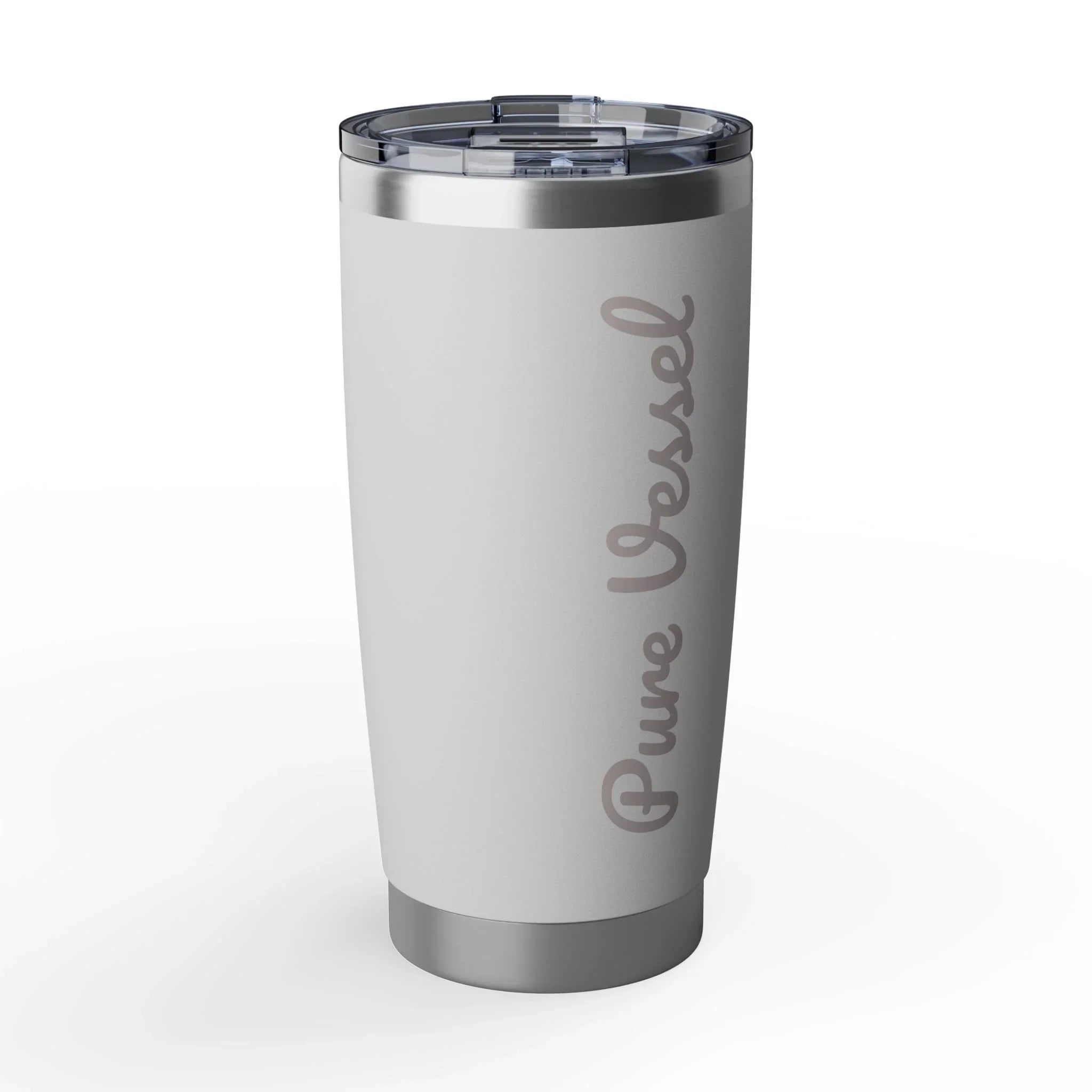 Pure Vessel Tumbler 20oz Stainless Steel Travel Cup | Brushed Finish - Pure Vessel