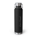 Pure Vessel 22oz Copper Vacuum Insulated Bottle — Red Stainless Steel Travel Flask