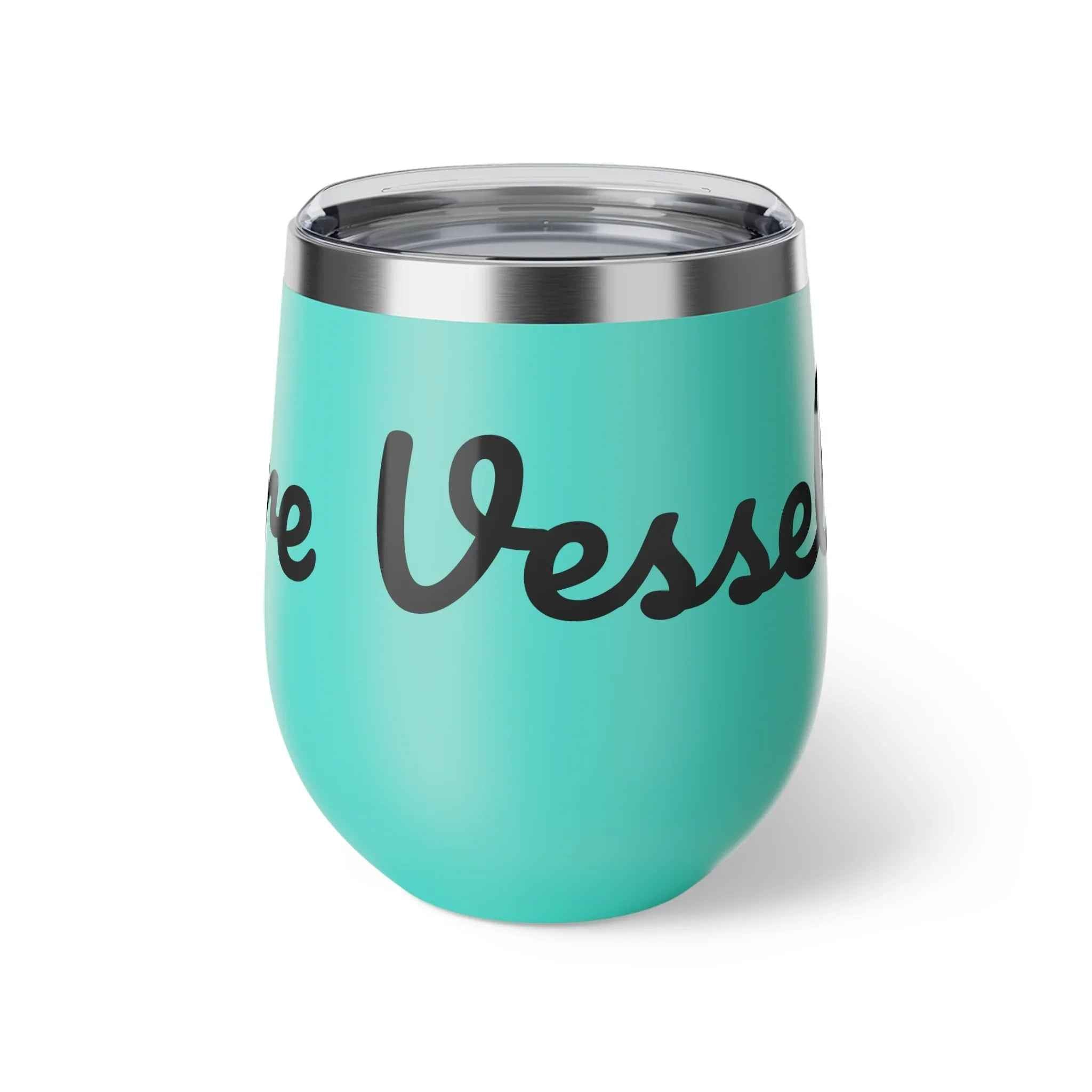 Pure Vessel Copper Vacuum Insulated Cup 12oz Stemless Tumbler | Copper Vacuum Cup - Pure Vessel