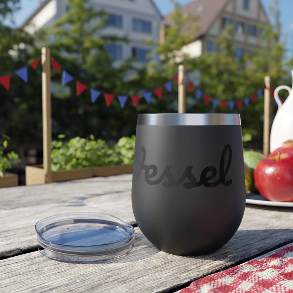 Pure Vessel Copper Vacuum Insulated Cup 12oz Stemless Tumbler | Copper Vacuum Cup