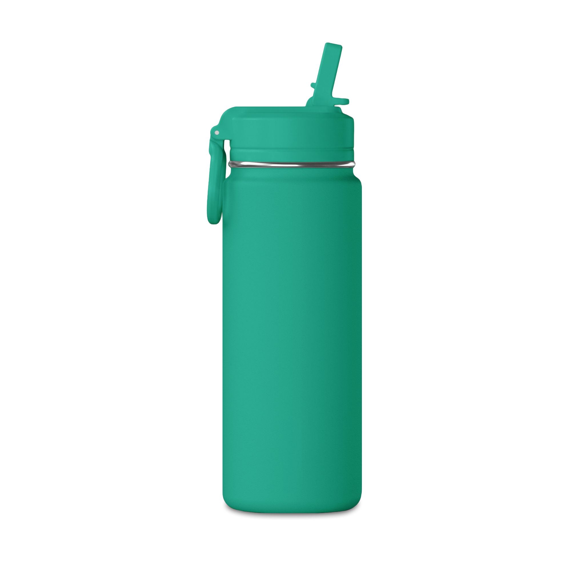 Pure Vessel 20oz Mini Water Bottle — Compact Insulated Bottle with Foldaway Straw (Kid-Friendly)