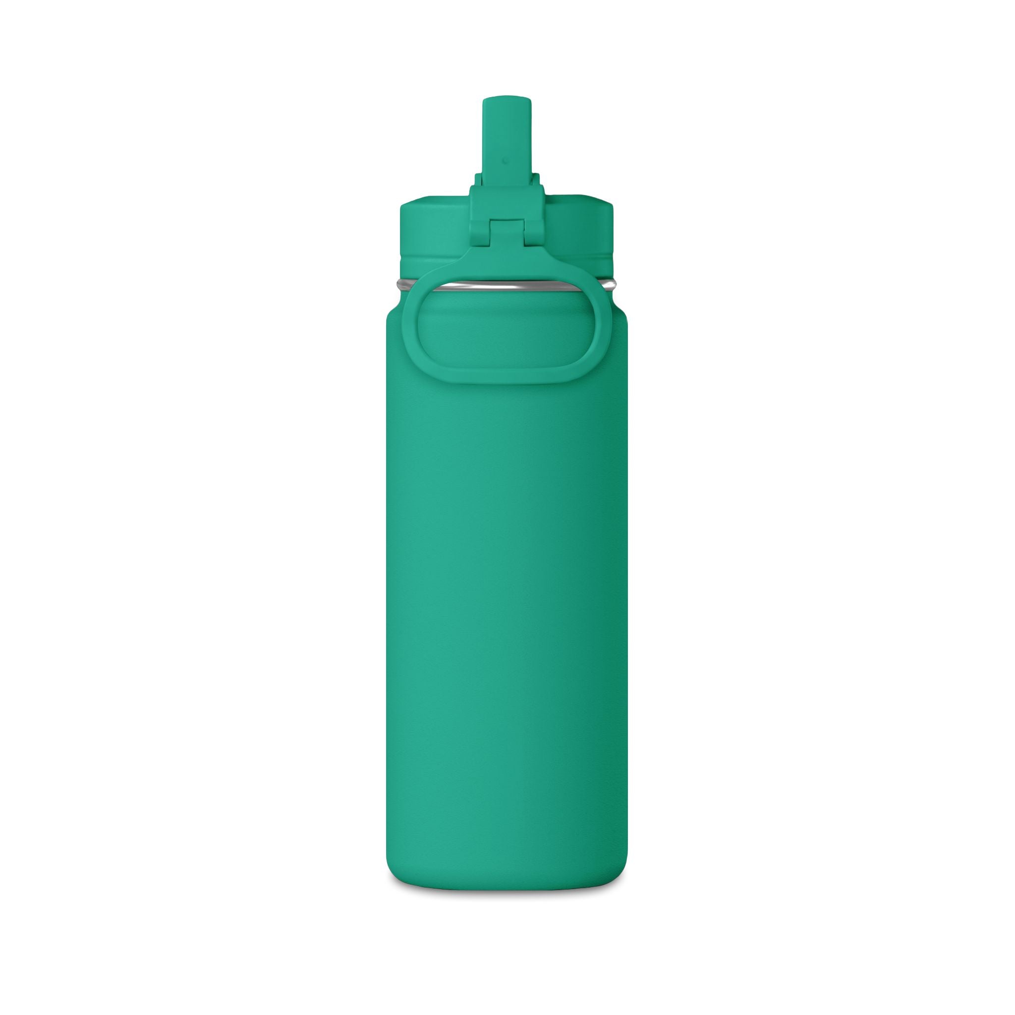 Pure Vessel 20oz Mini Water Bottle — Compact Insulated Bottle with Foldaway Straw (Kid-Friendly)