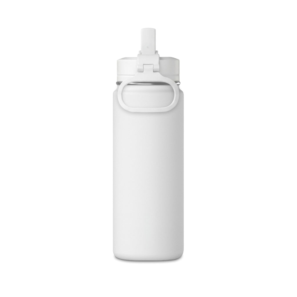 Pure Vessel 20oz Mini Water Bottle — Compact Insulated Bottle with Foldaway Straw (Kid-Friendly)