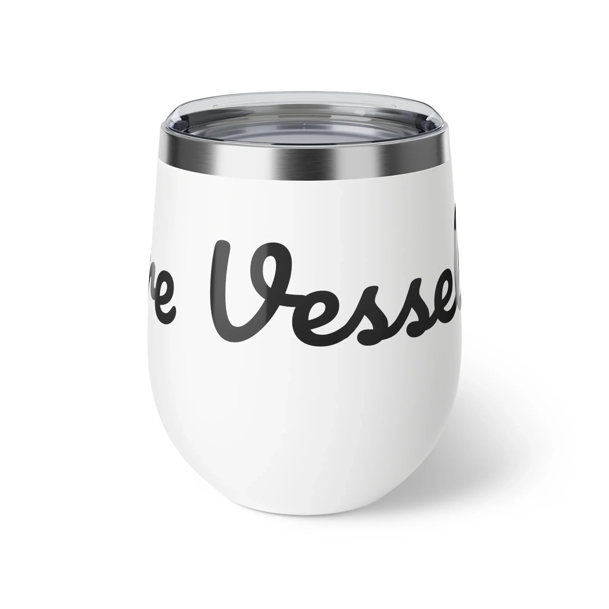 Pure Vessel Copper Vacuum Insulated Cup 12oz Stemless Tumbler | Copper Vacuum Cup - Pure Vessel