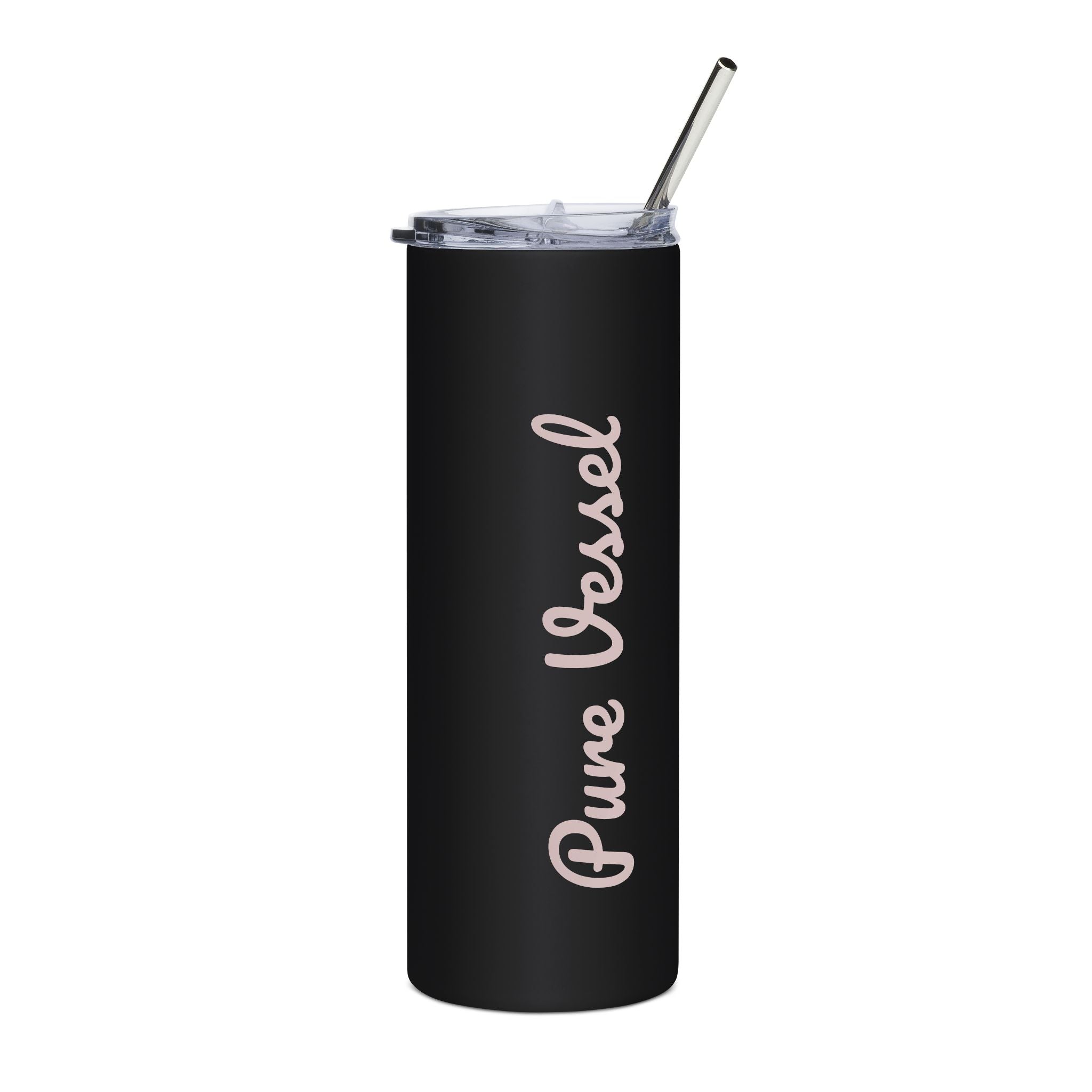 20oz Stainless Steel Tumbler — Pure Vessel Slim Travel Cup