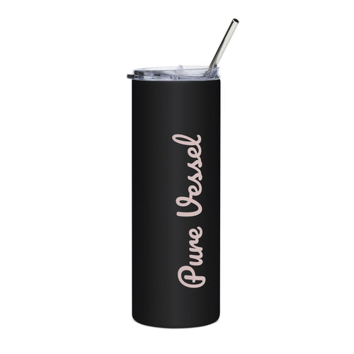 20oz Stainless Steel Tumbler — Pure Vessel Slim Travel Cup